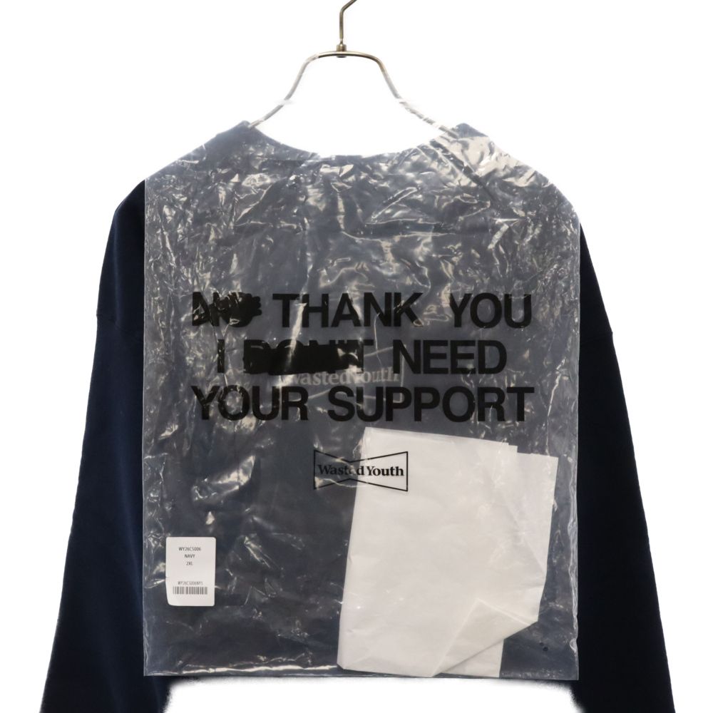 WASTED YOUTH (ウェイステッドユース) 24SS HEAVY WEIGHT SWEATSHIRT#2 ...