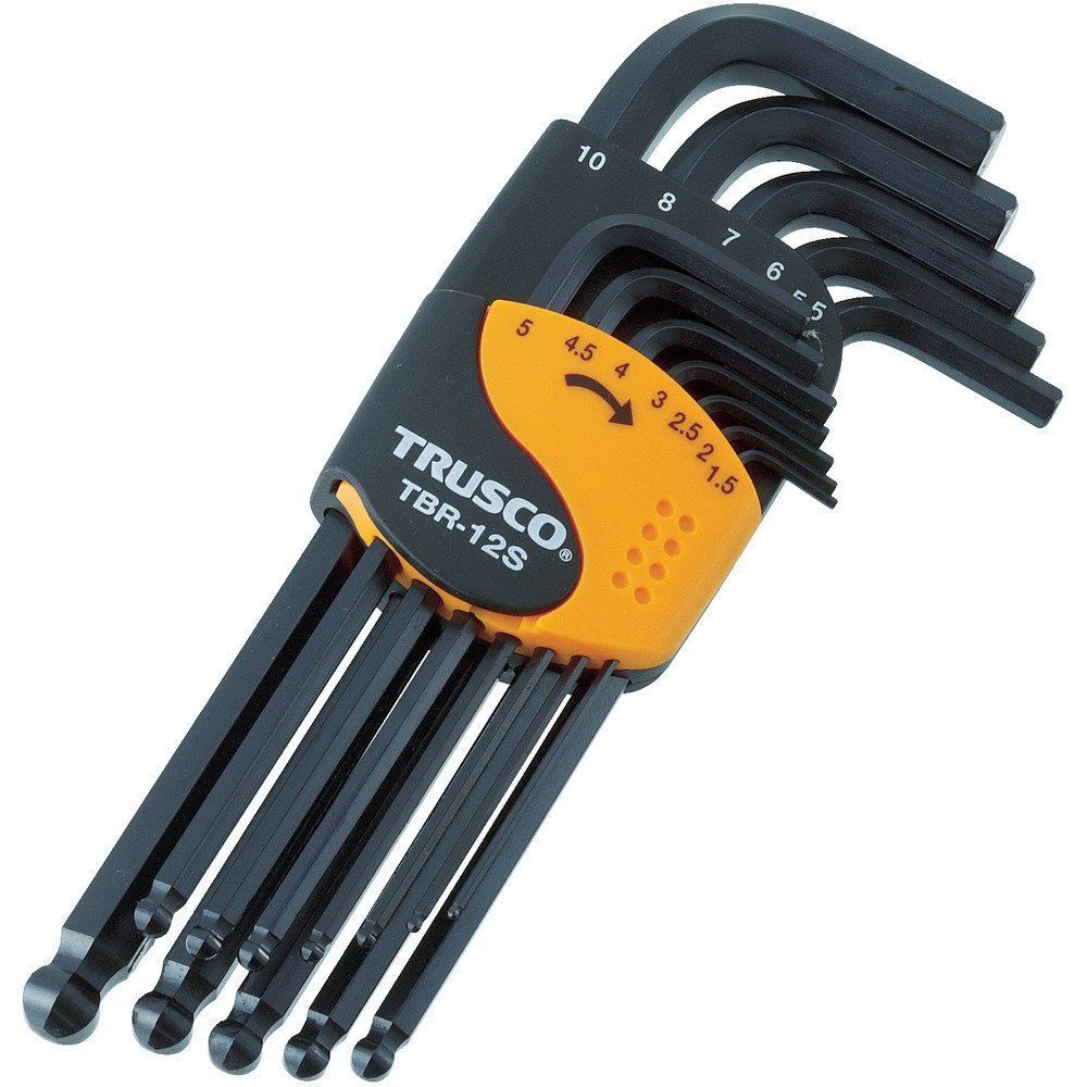 TRUSCO(トラスコ) ボールポイント六角棒レンチ(標準タイプ) 2.0mm TXB