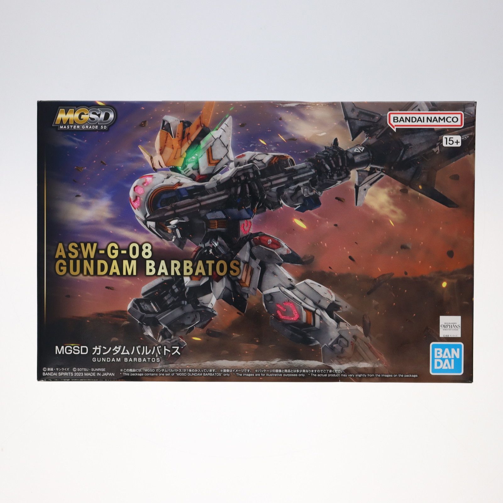 再販)MGSD ガンダムバルバトス 機動戦士ガンダム 鉄血の