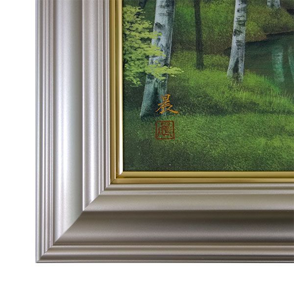 P10号油彩画 「吉備路風景」No.45 P10号油彩画 「吉備路風景」No.45 P10号油彩画 「吉備路風景」No.45