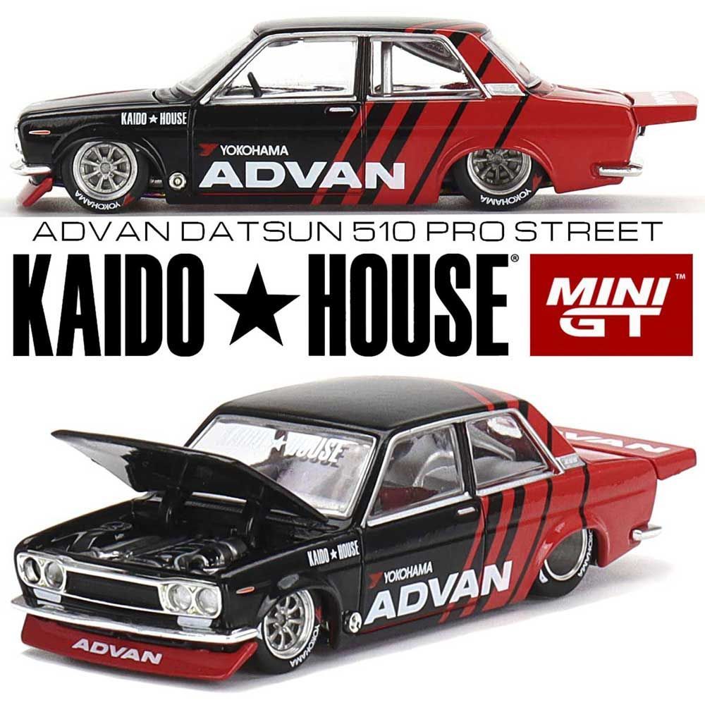 MINI GT　ダットサン　KAIDO 510　アドバン　ADVAN　未開封