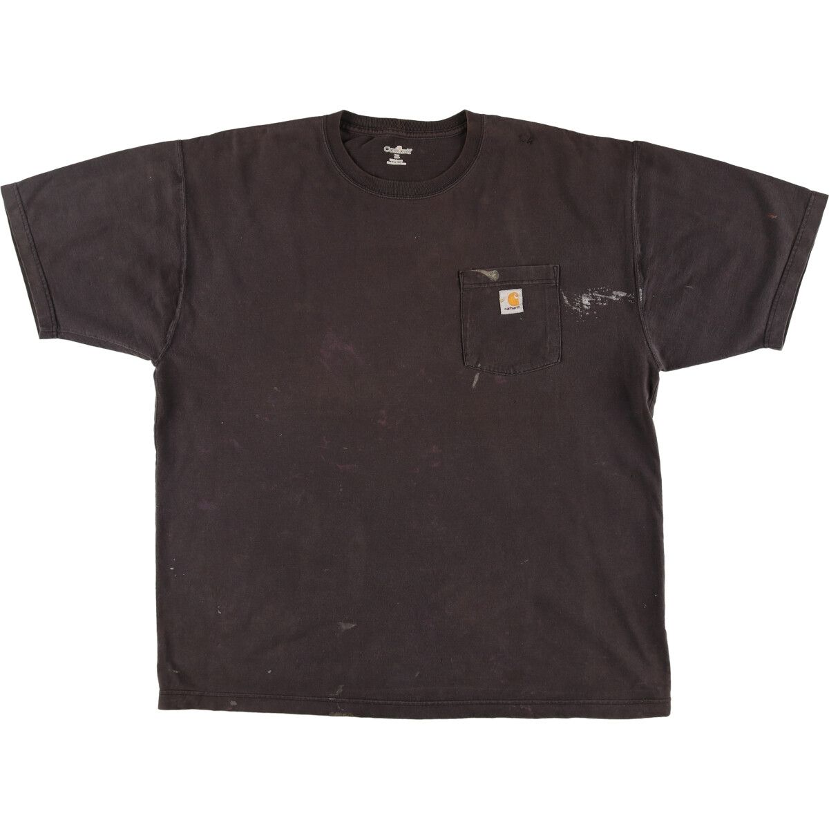 古着 カーハート Carhartt 半袖 ワンポイントロゴポケットTシャツ メンズXL/eaa432762