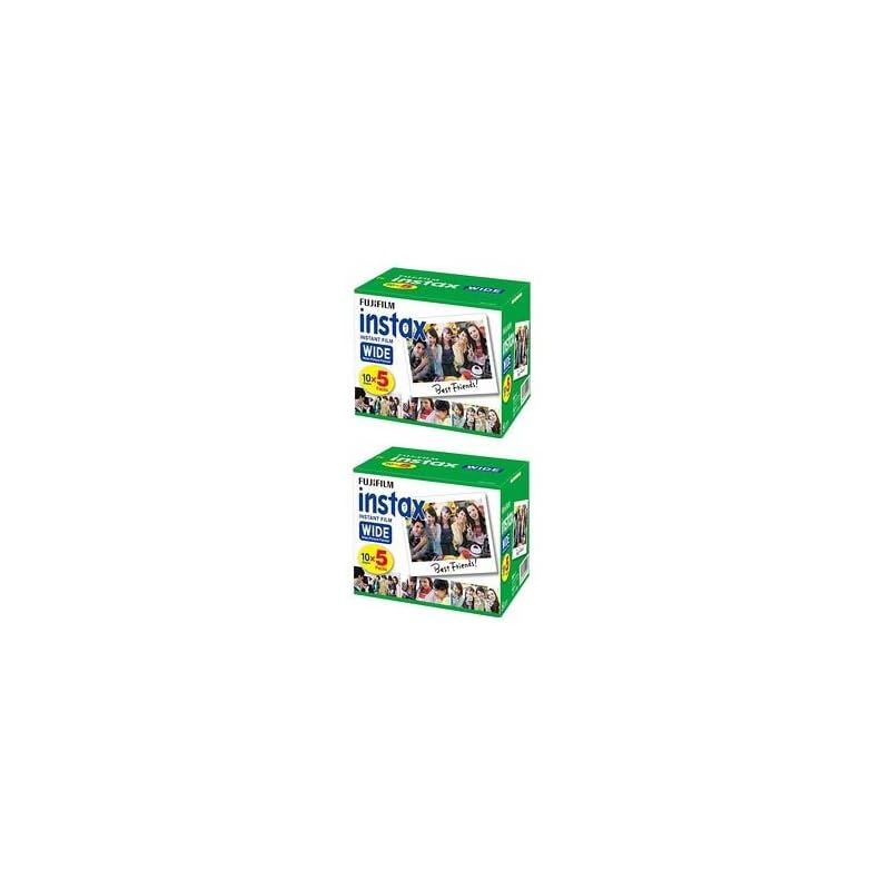 富士フイルム インスタント フィルム Instax Wide 5パック×2 100枚分 1