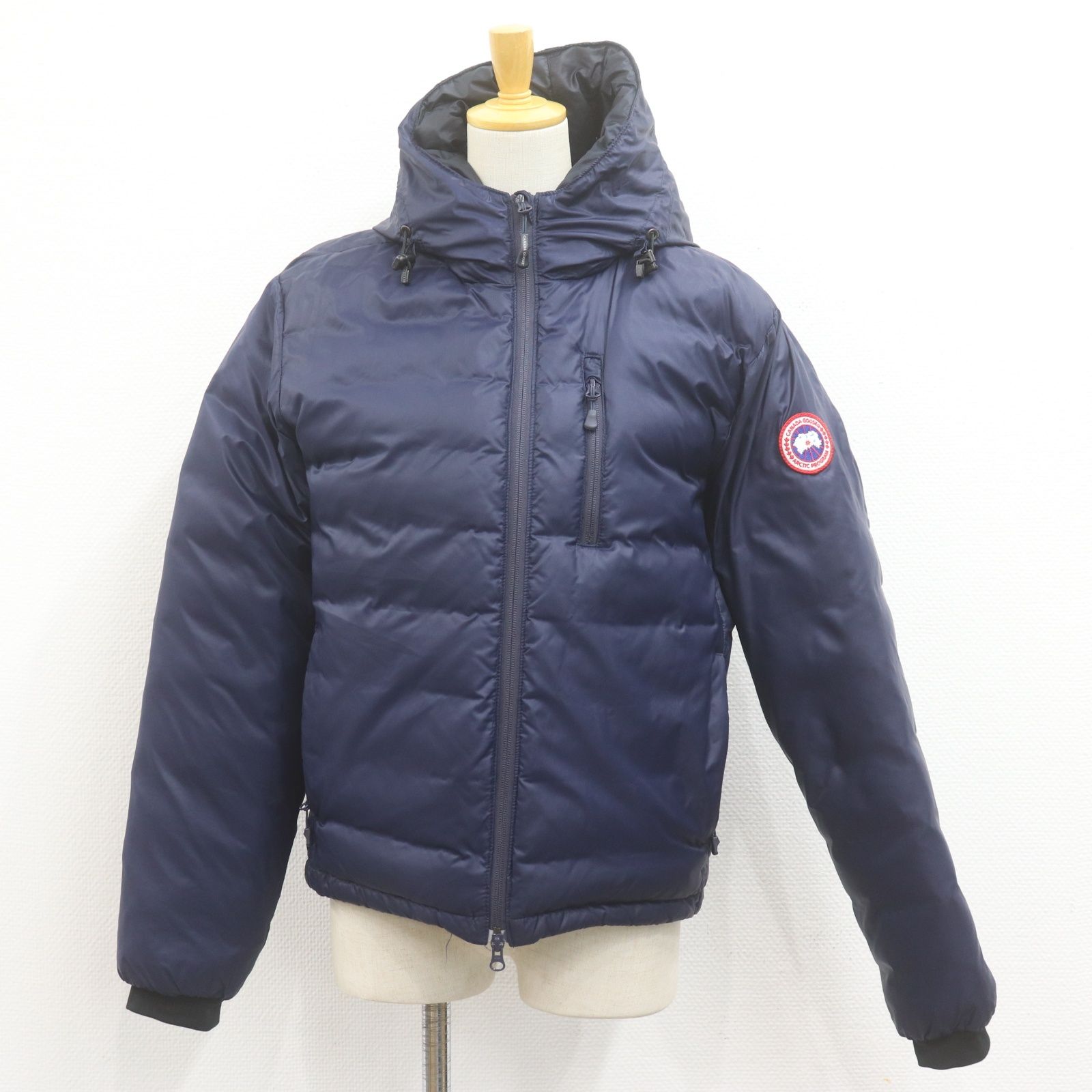 ITV2FRLVZEBT 国内正規品 CANADA GOOSE カナダグース ロッジフーディ フュージョンフィット アウター トップス 5055MA メンズ ブルー 青 サイズS/P