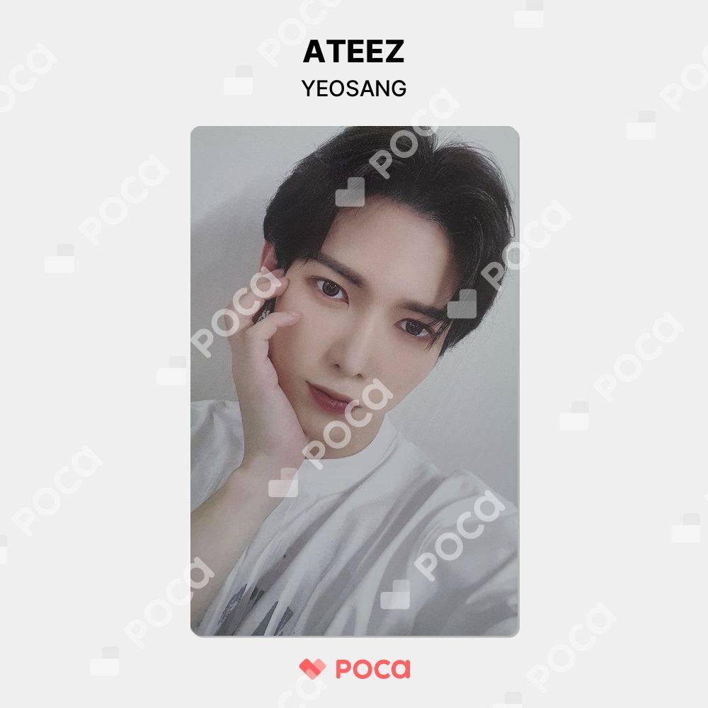 ATEEZ - ATEEZ ウヨン ep.1 movement makestar トレカ ATEEZ THE WORLD EP:1 MOVEMENT Makestar 1.0 Fansign photo