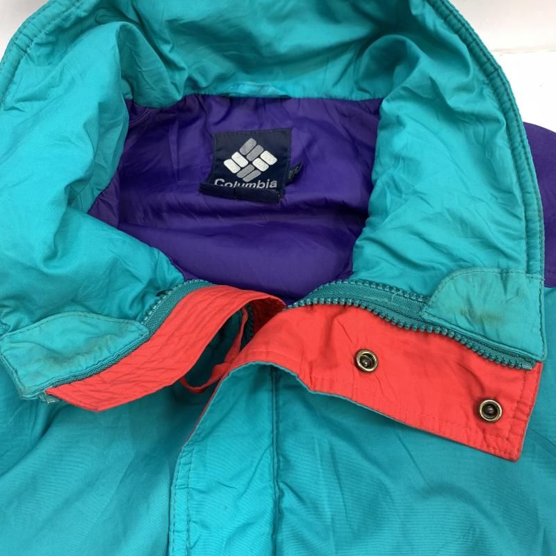 Columbia ナイロンジャケット グリーン XL 92 CAMPINGPARCCENTRAL_COM