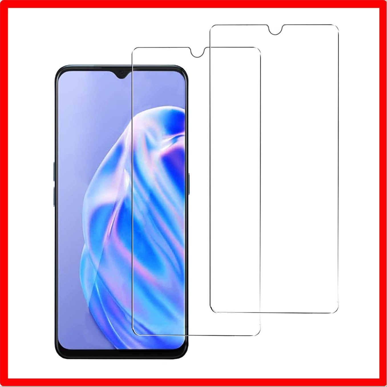 送料無料】 OPPO Reno3 A_HD 【2枚セット】 OPPO Reno3 A 用 ガラス ...