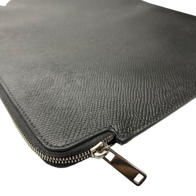 CELINE セリーヌ Document Holder ドキュメントホルダー クラッチバッグ セカンドバッグ 手持ち鞄 ロゴ レザー ブラック 黒 -  メルカリ