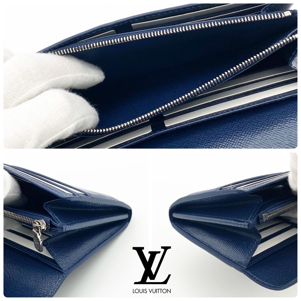 ✨希少カラー✨極美品✨ルイヴィトン　ポルトフォイユ　サラ　エピ　アンディゴブルー 超美品】ルイヴィトン LOUIS VUITTON エピ ポルトフォイユ・サラ