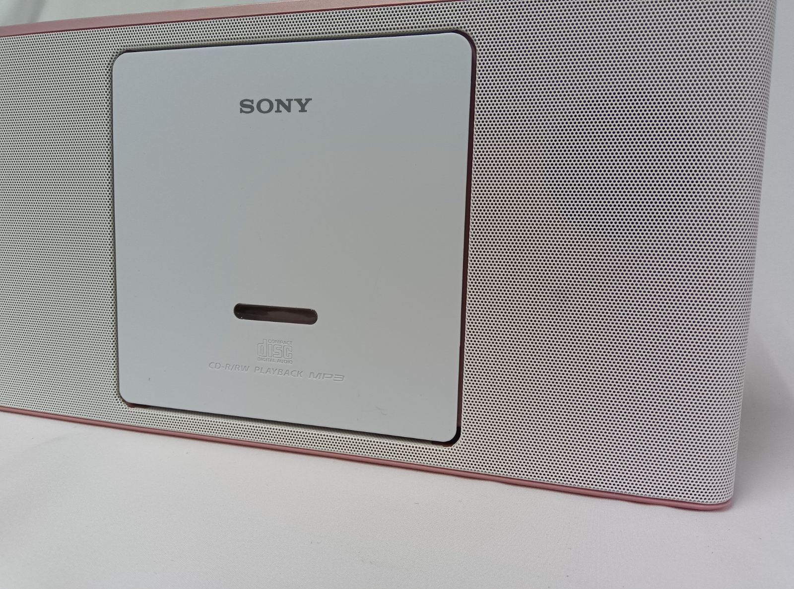 SONY ZS-E80 2019年製 CDラジカセ ピンク 040 - メルカリ