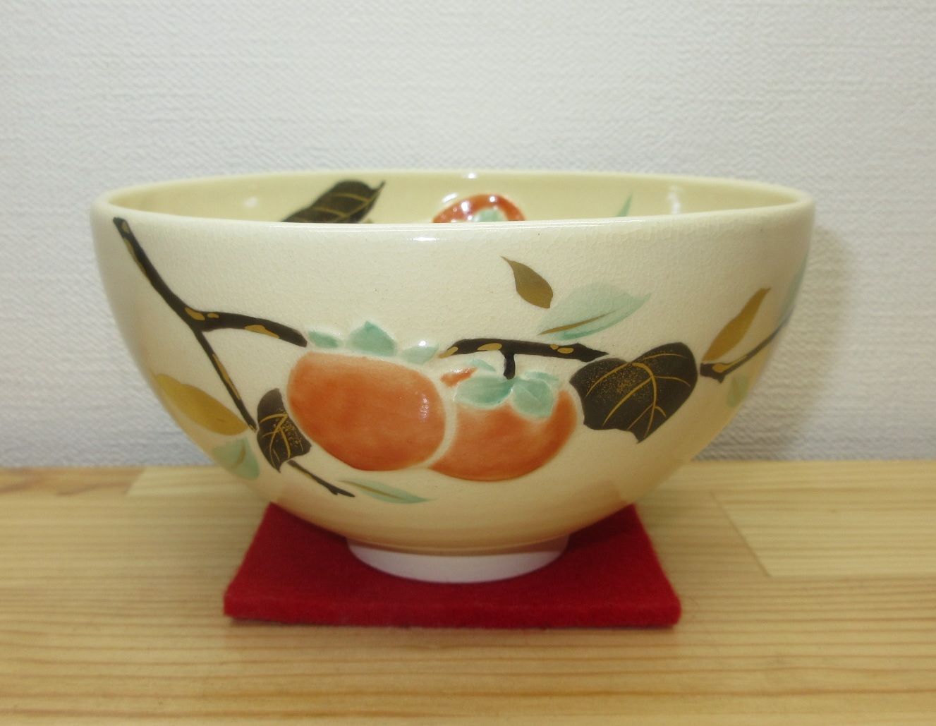 送料込【逢絢亭・新品】茶道具 茶碗 京焼 サンタクロースの図 見谷福峰 紙箱入り 逢絢亭・新品】茶道具 茶碗 京焼 サンタクロースの図 見谷福峰
