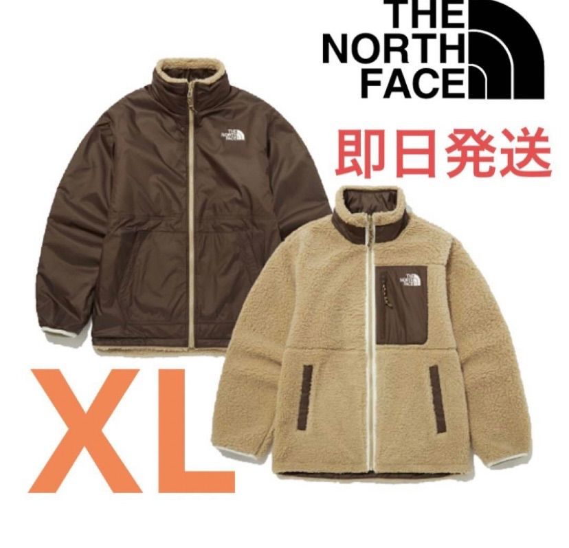 新品タグ付ノースフェイス【XLサイズ】PLAY GREEN RVS FLEECE JACKET