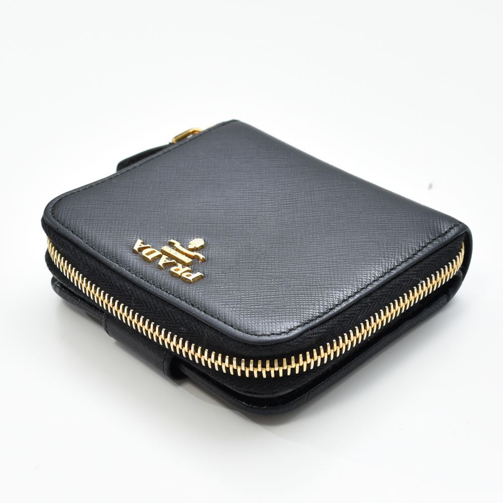 中古USED PRADA 財布 2つ折り 1ML522 ナイロン ブラック 895769 中古USED PRADA 財布 2つ折り 1ML522 ナイロン ブラック 895769