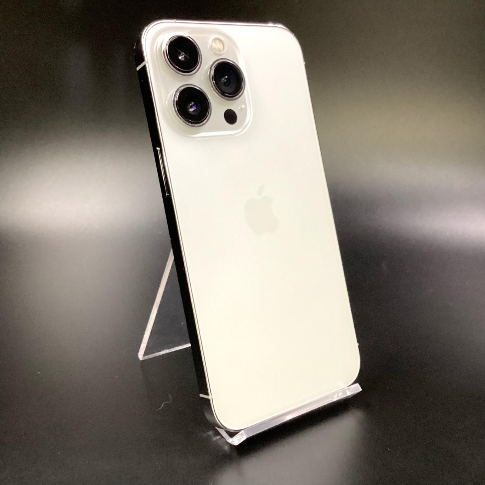 【全額返金保証】【最速発送】Apple iPhone 13 Pro 256GB シルバー SIMフリー 84% 動作確認済