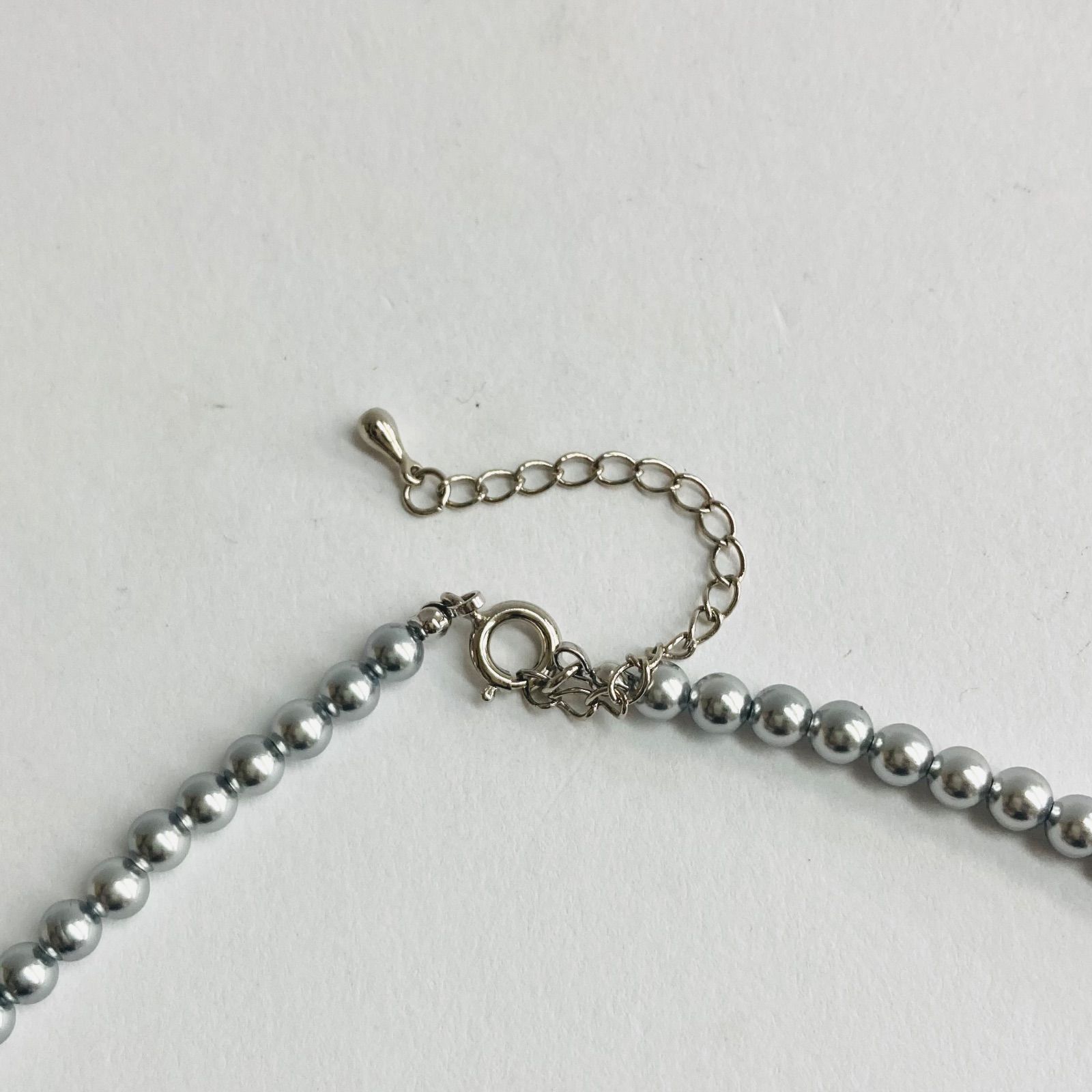 真珠 4-4.5mm ネックレス 約43cm シルバー留め具 【公式通販】
