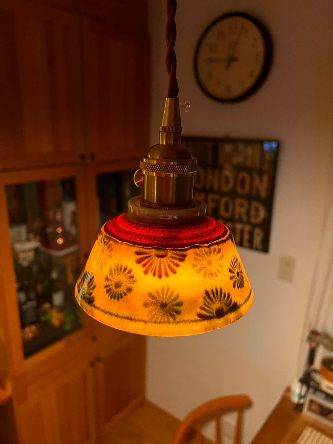 光彩ノ花 こうさいのはな 陶器ペンダントライト Japan Craft Edition