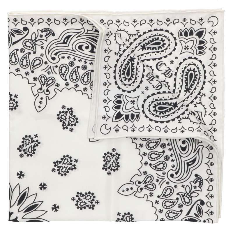 人気ブランドが大特価。 クロムハーツ CH SCARF バンダナプリントシルクスカーフ メンズ 満足感