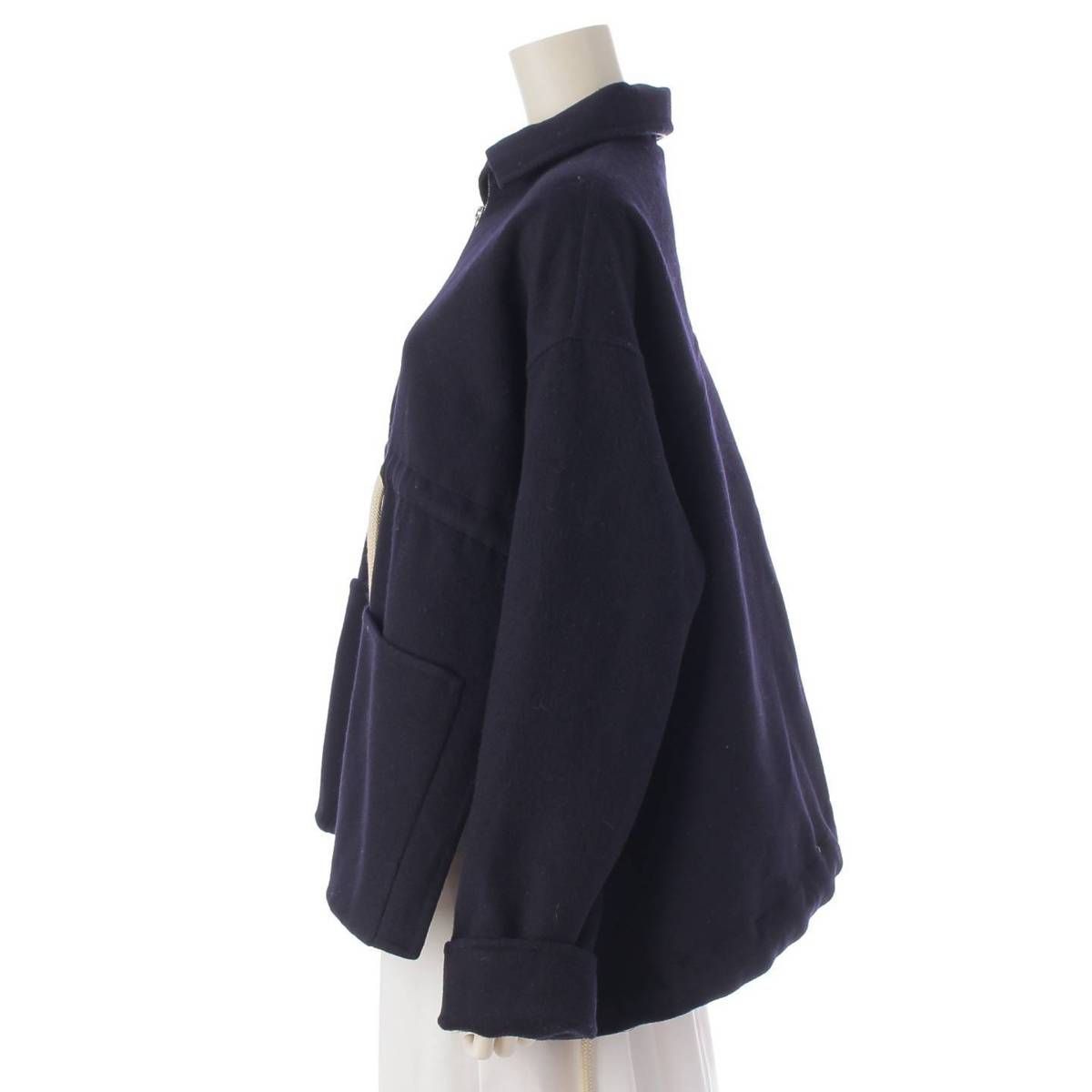 セリーヌ フィービー期 ウール×カシミヤ ジップアップ