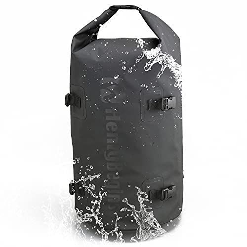 ブラック_30Lバックパック ヘンリービギンズHenly Begins デイトナ バイク用 リュック 防水 30L 別売ベルトでシート固定 DH-748 ブラック 20030