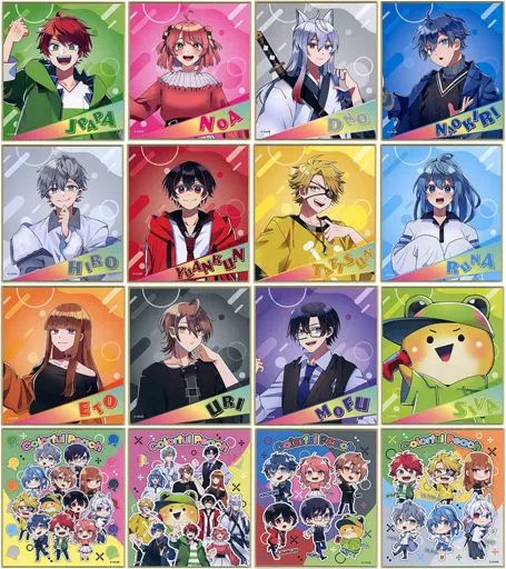 中古】紙製品 全16種セット 「カラフルピーチ 色紙コレクション