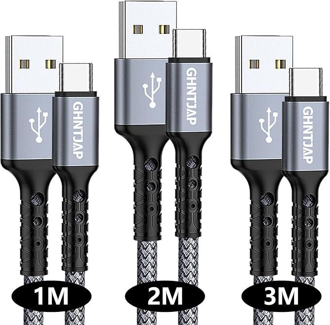 応募券 GHNTJAP USB Type C ケーブル 【1m+2m+3m/3本セット】 USB