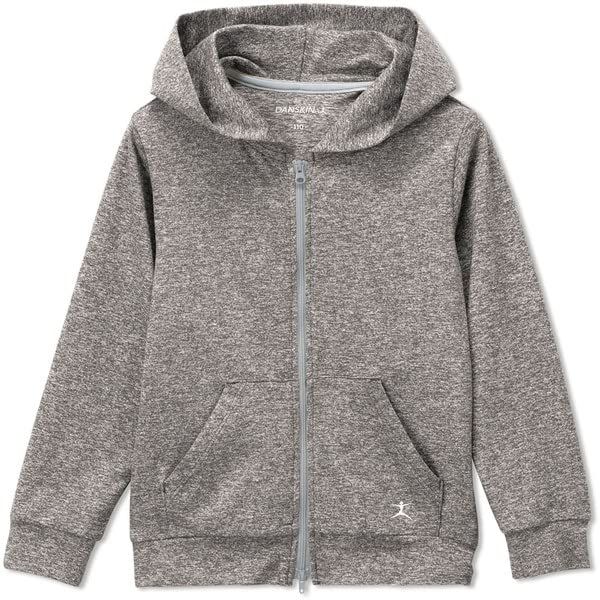 【新品・5営業日で発送】DANSKIN(ダンスキン) KIDS_ADAJ_HOODIE (DAJ522160) 色 : Mグレー サイズ : 130 
