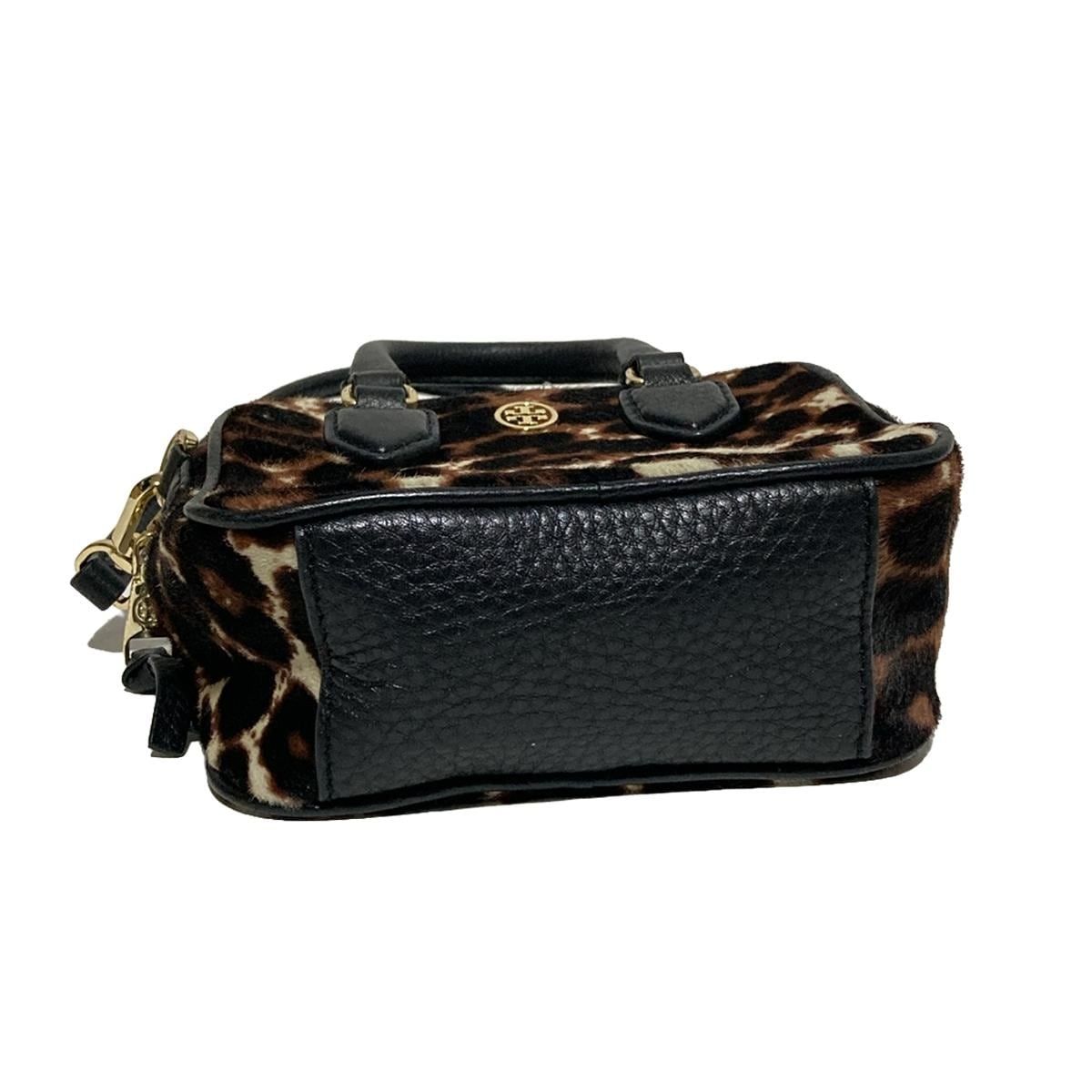 TORY BURCH(トリーバーチ) ハンドバッグ - ダークブラウン TORY BURCH(トリーバーチ) ハンドバッグ - ダークブラウン