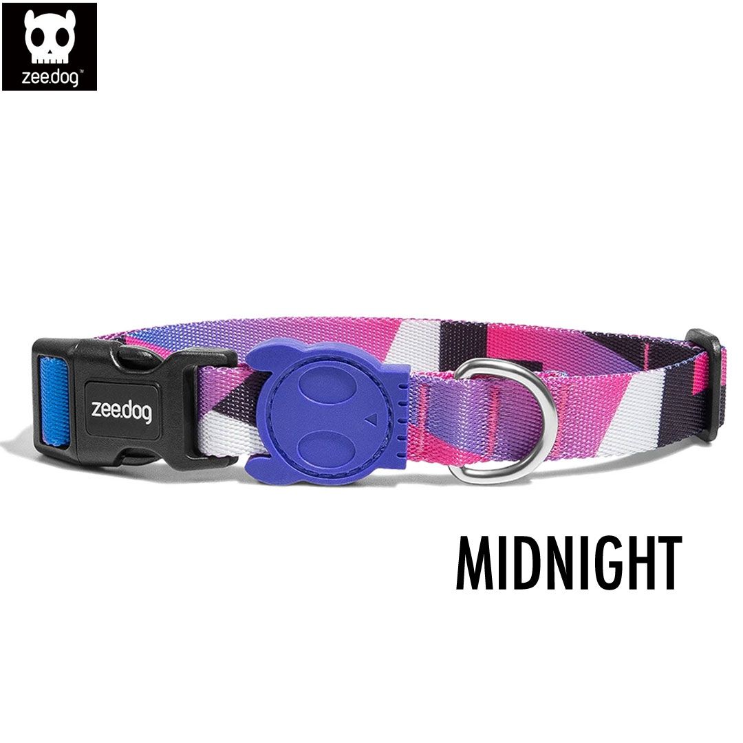 ジードッグzee.dog  COLLARS/首輪 MIDNIGHT(ミッドナイト) サイズL (大型犬用) 395702  