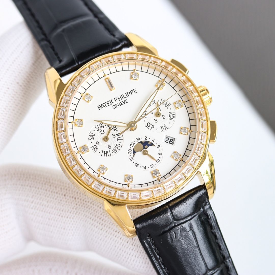 今日 Patek Philippe 百達翡麗 複雑機能腕時計 エレガントで 溢れる です