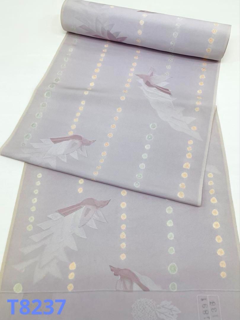 小紋 絞り 鳥 紋意匠 正絹 反物 - メルカリ