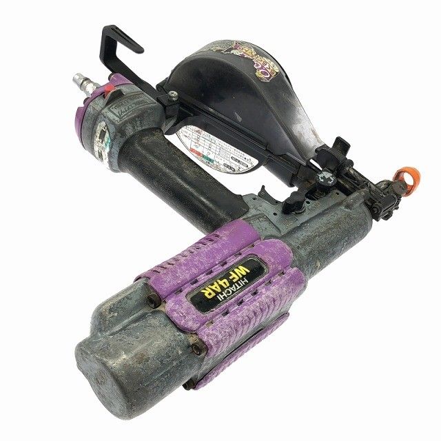 最終お 品 HITACHI 日立工機 常圧ねじ打機 WF4AR 本体のみ 釘|クギ ねじ|ネジ エアーツール