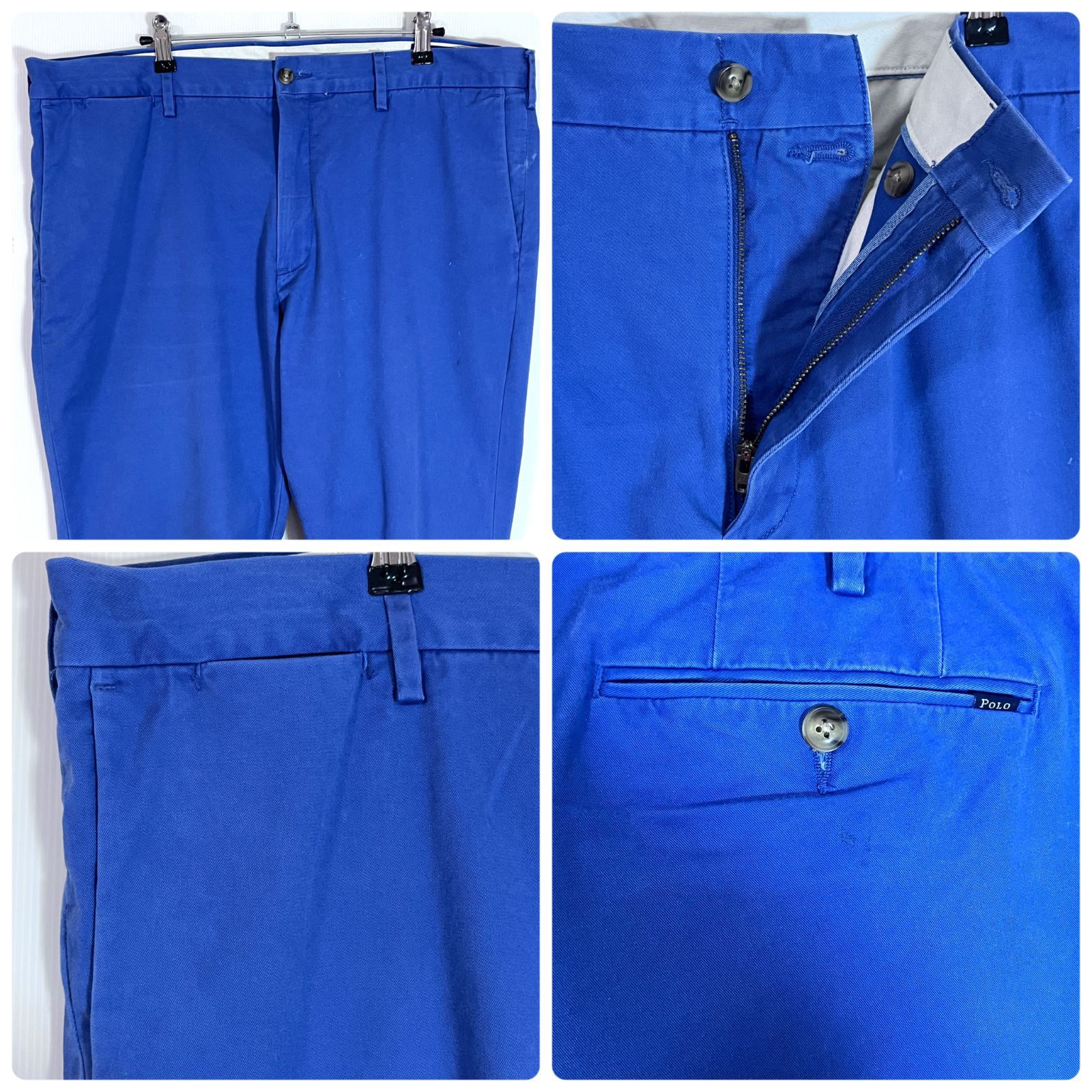 Polo RalphLauren ポロラルフローレン W38L30 ブルー 青 BLUE