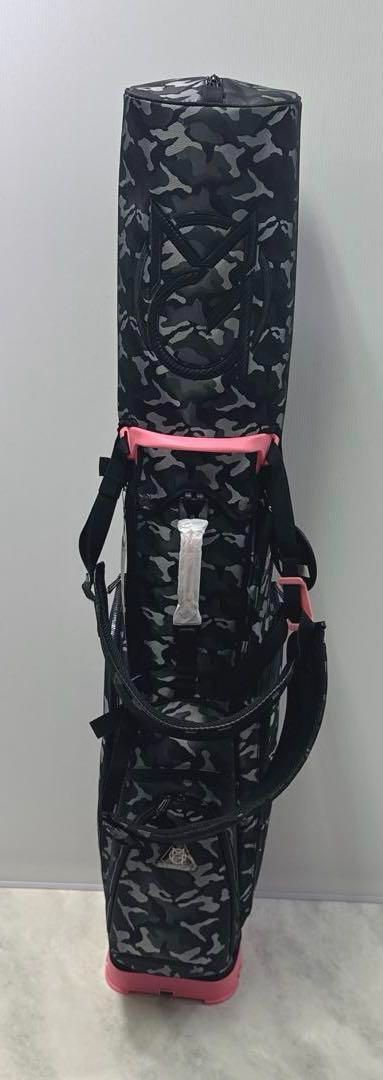 新品未使用 オムニックス スタンドバッグ カモ/ピンク 8.5型 - メルカリ