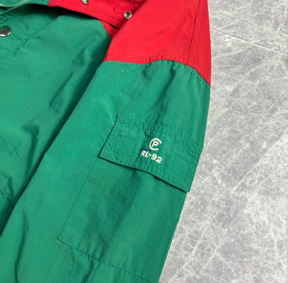 1992年製 Ralph Lauren RL-92 ナイロンジャケット 90s POLO Ralph Lauren RL-92 ナイロンジャケット - メルカリ