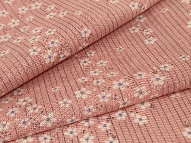 平和屋着物＊夏物 小紋 絽 花尽くし 洗える着物 AAAZ0500jd