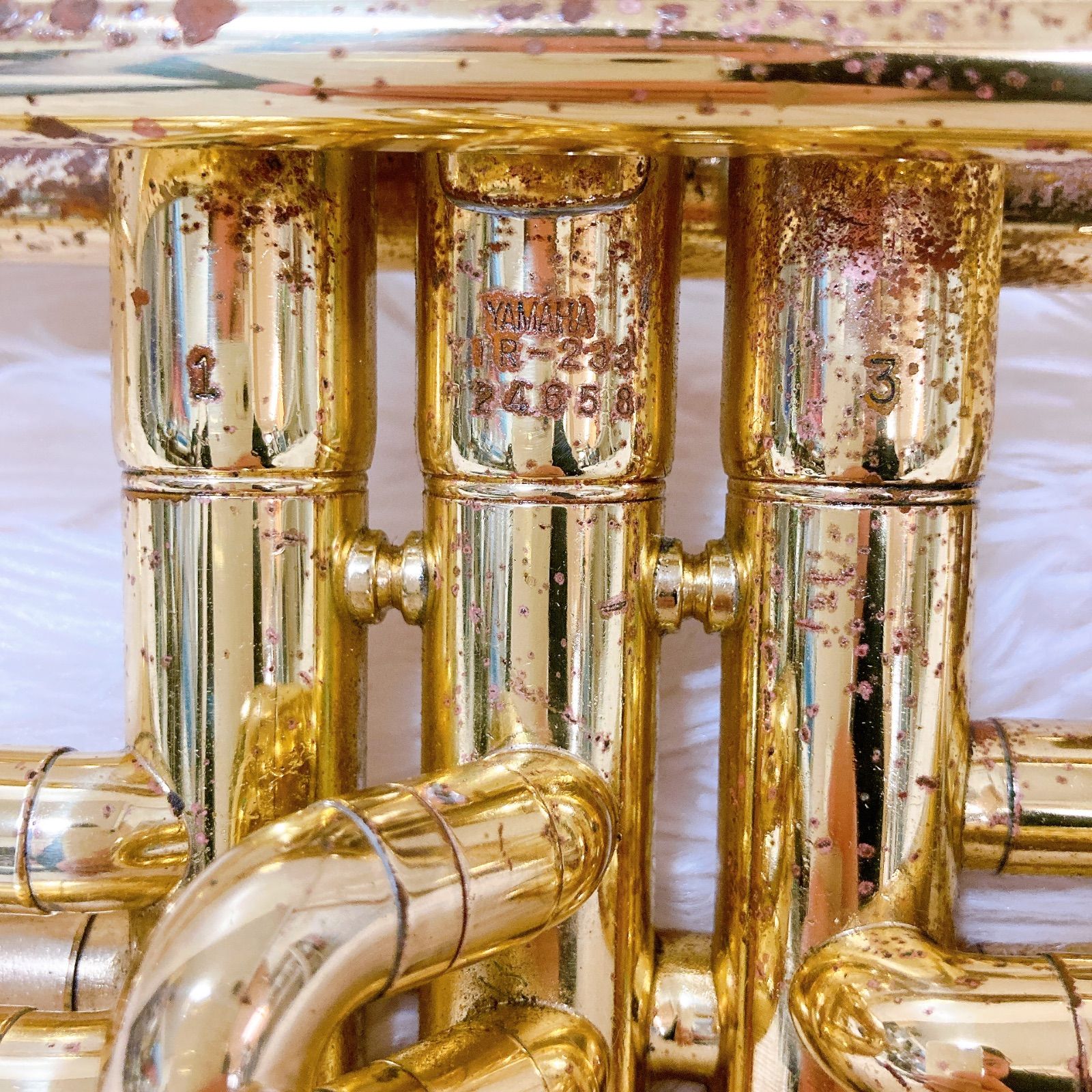 ヤマハ トランペット 管楽器 吹奏楽 YTR-233