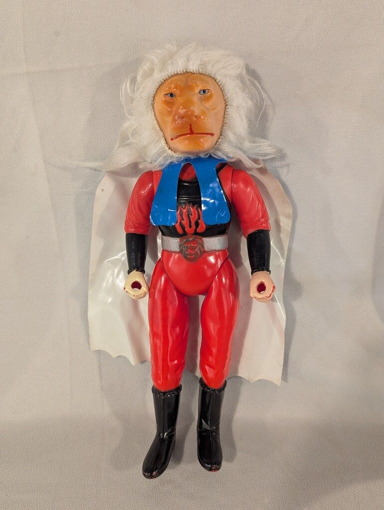 ブルマァク ブルマァクの変身シリーズ ライオン丸 面替 約298mm 赤成型