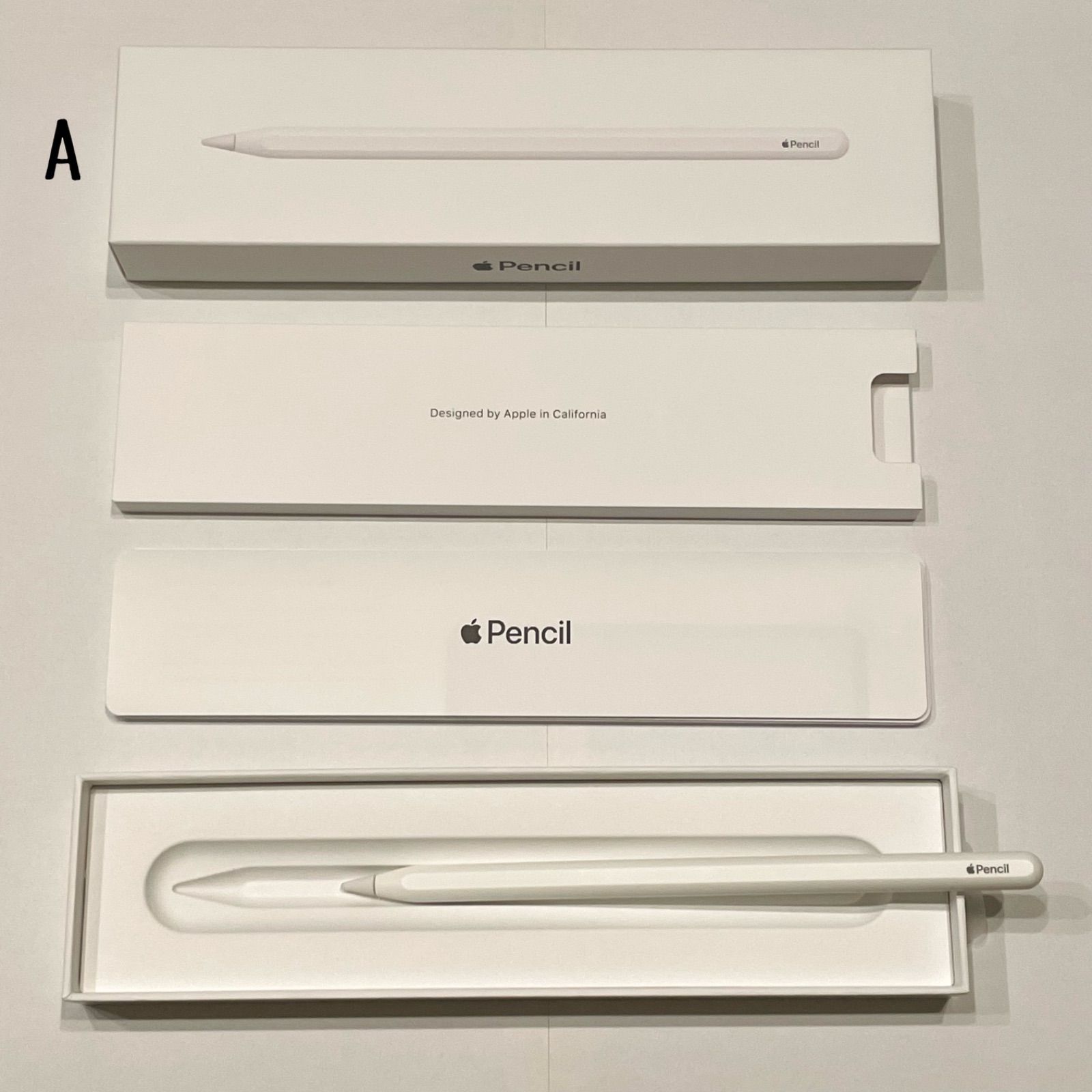 中古 Apple Pencil 第2世代 MU8F2J/A A2051 本体 箱付き