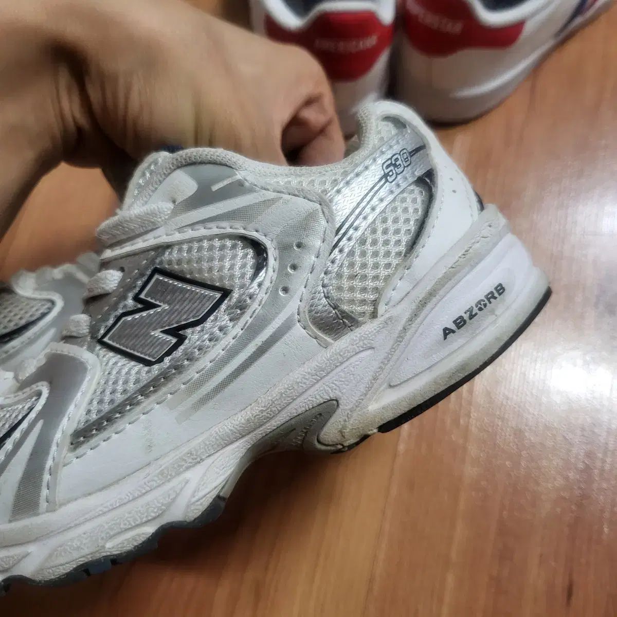 new balance kids(ニューバランスキッズ) 530 スニーカー 白