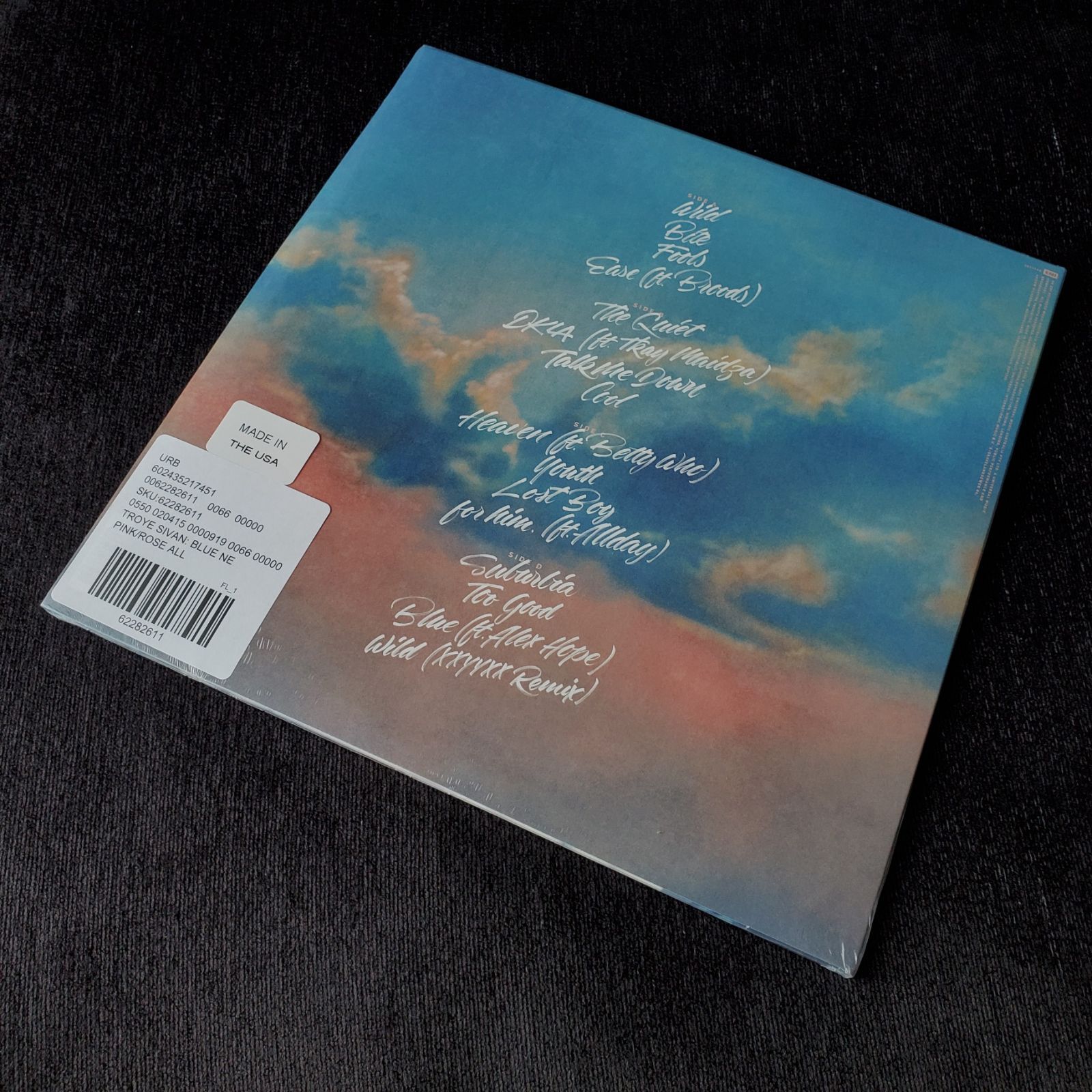 トロイシヴァン Troye Sivan デビュー5週年限定180gピンクレコード 