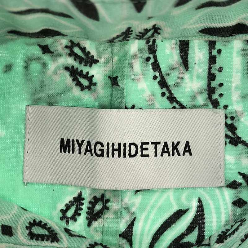 MIYAGIHIDETAKA / ミヤギヒデタカ | BANDANA SHIRT パッチワーク 