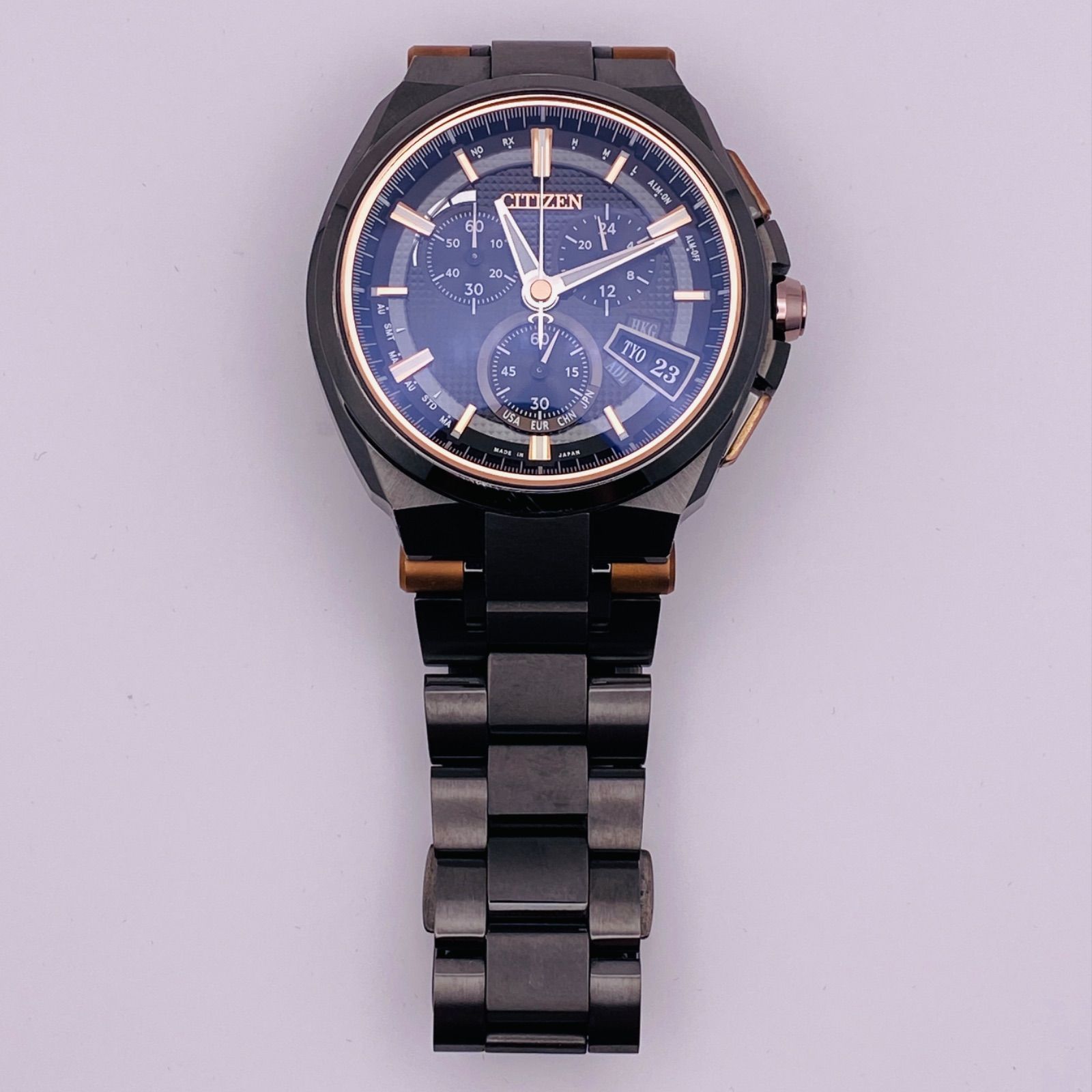 T235）希少！ 美品 世界限定800個 CITIZEN シチズン 電波