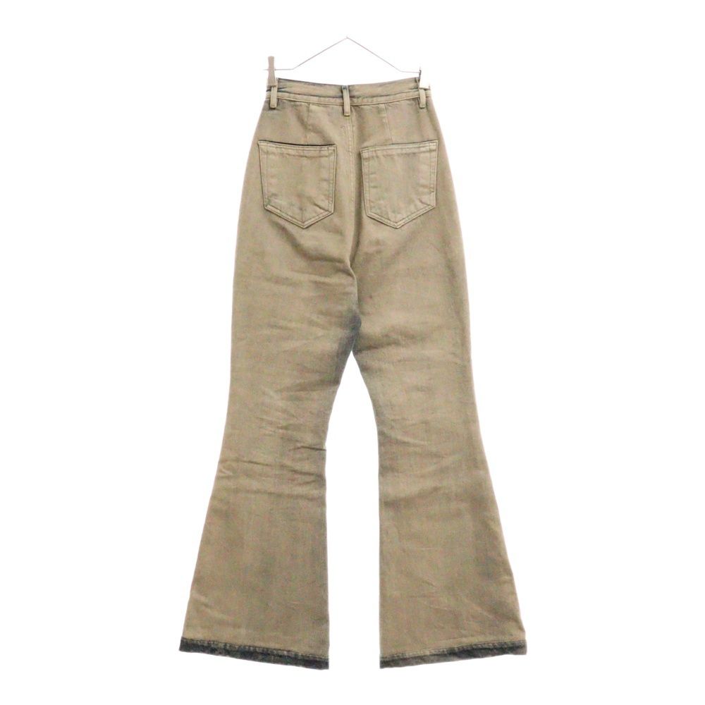 リックオウエンス ダークシャドー BOLAN ブーツカットデニム リックオウエンス・ダークシャドウ - BOLAN BOOTCUT IN BLACK