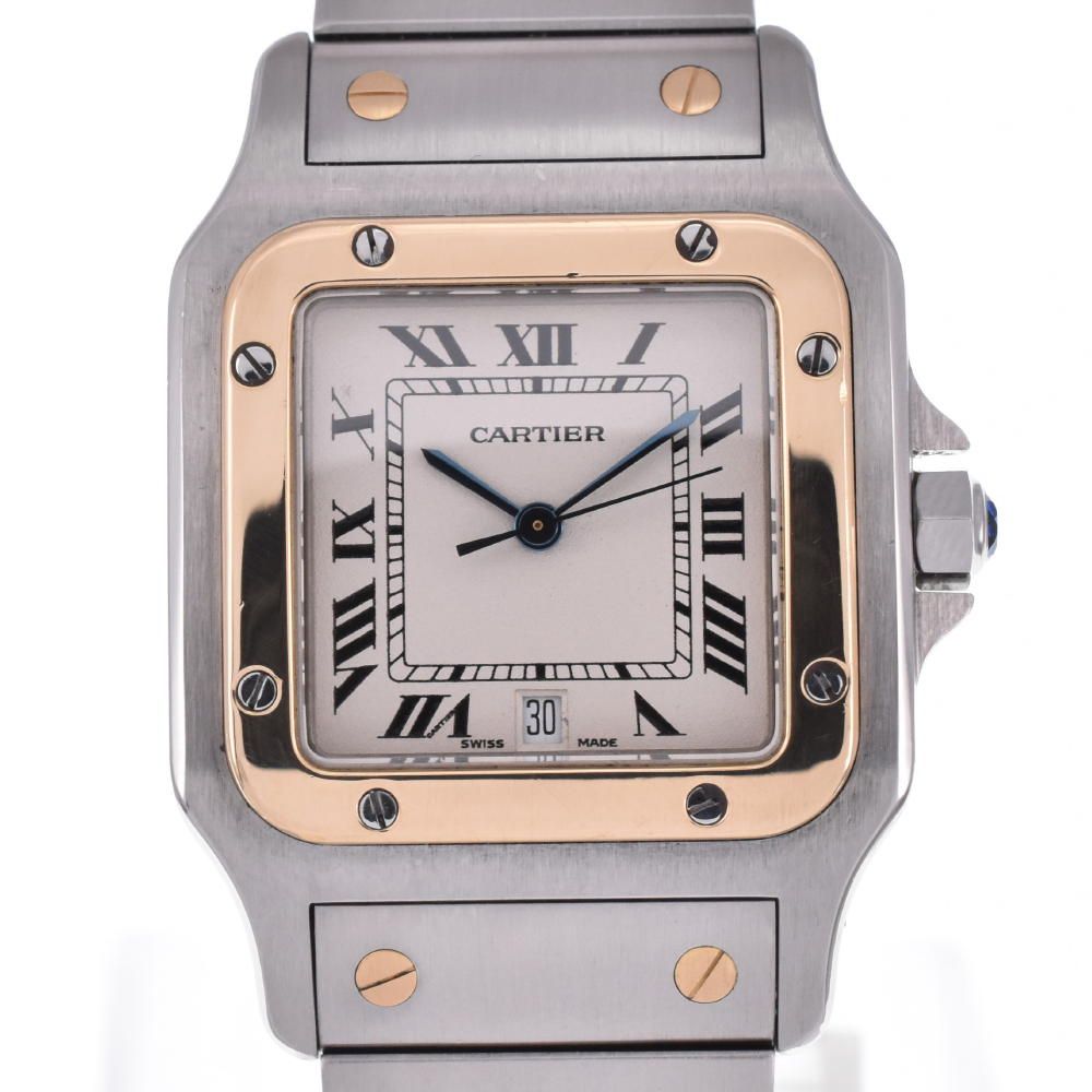 Carteir カルティエ サントス ガルベ LM カルティエ Cartier｜サントスガルベ LM｜クォーツ・2000年代製