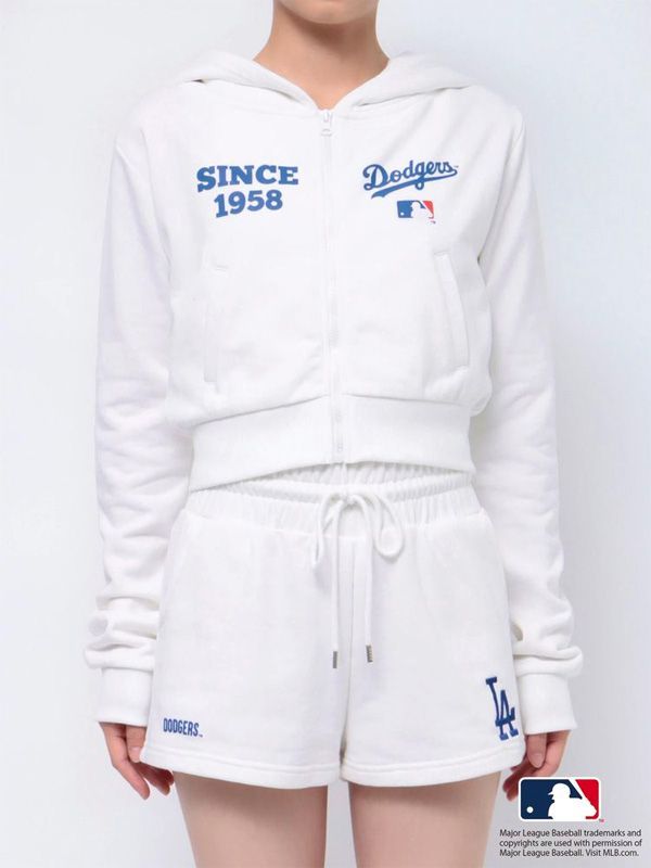 GYDA ドジャースセットアップ GYDA ジェイダ MLB バックロゴ スウェット パーカー パンツ LA