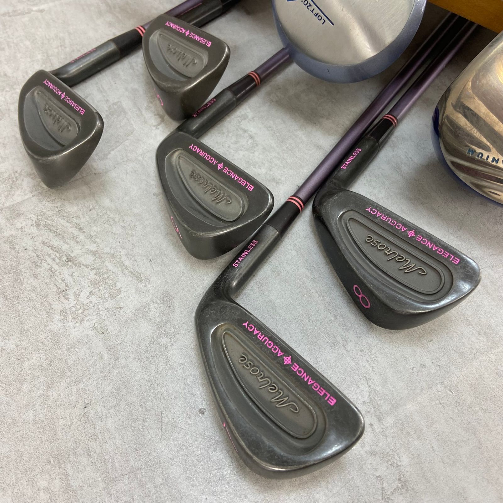 マルマン Melnose レディースゴルフ クラブセット 8本 右利き用 maruman