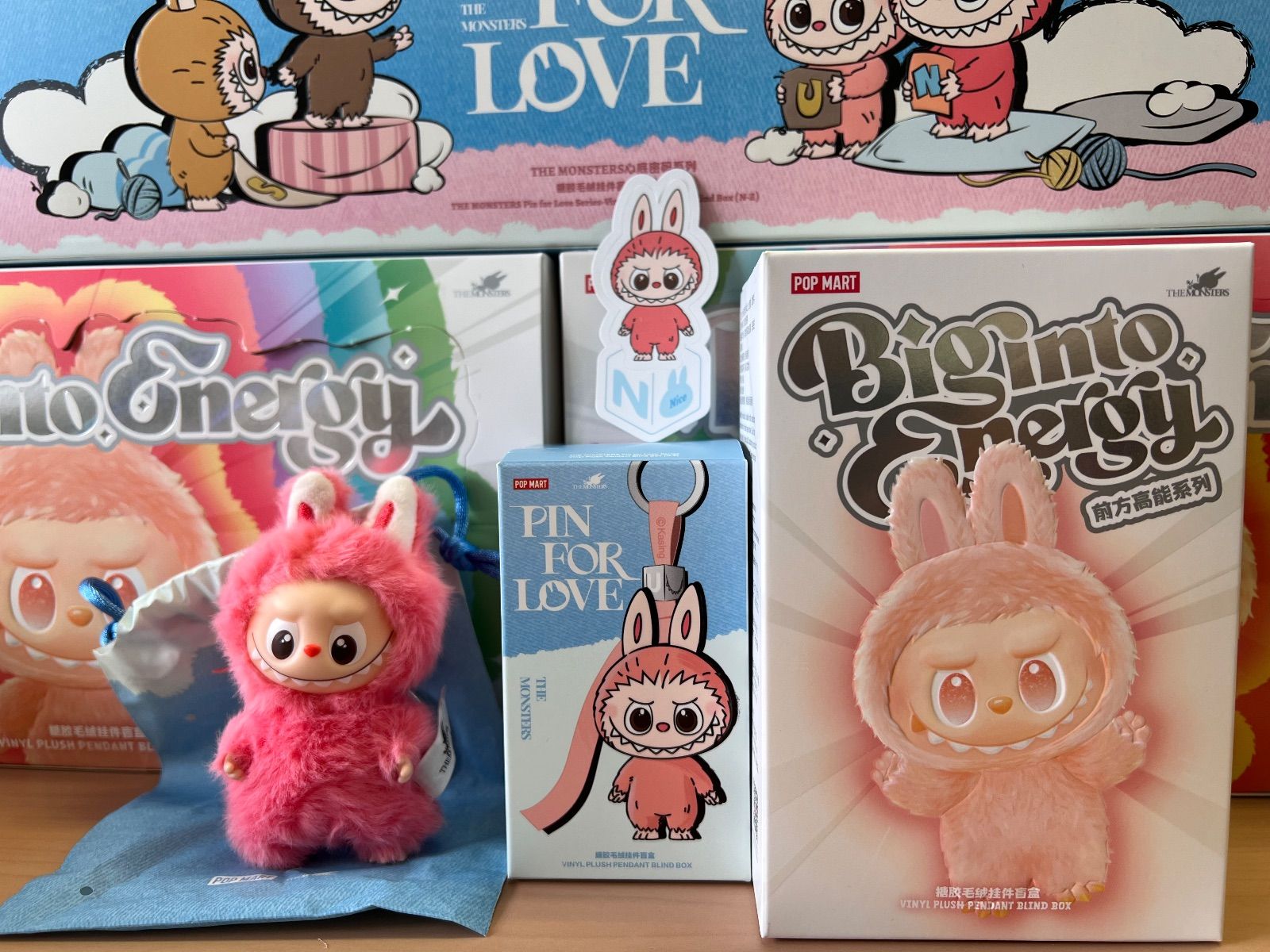 ⭐️【正規品・新品未使用】イニシャル［N］ POP MART ラブブ LABUBU