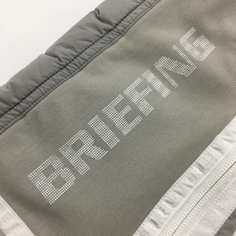 ブリーフィング ダウンレッグウォーマー ライトグレー シリコンロゴ レディース ゴルフウェア BRIEFING LLC-HASEGAWATOSO_COM