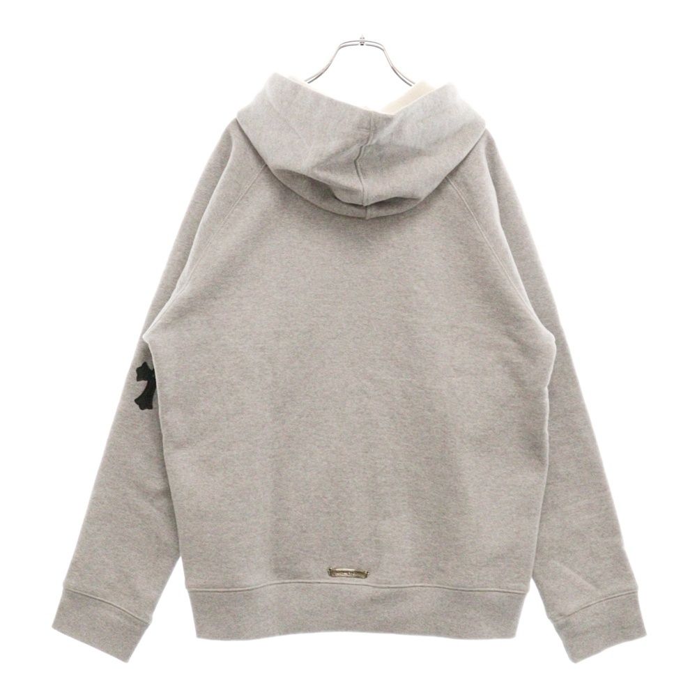 CHROME HEARTS (クロムハーツ) Y NOT クロスパッチ付きジップアップ CHROME HEARTS (クロムハーツ) Y NOT クロスパッチ付きジップアップ