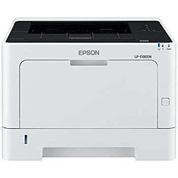 【中古】エプソン ページプリンター A4 モノクロ LP-S180DN 白